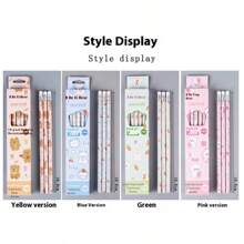 5 Stücke/10 Stücke/20 Stücke süße Cartoon Tier designte Bleistifte, (10 Stücke/Box) zufällige Farben und Stile, hochwertige kreative Schülerstationerie Bleistifte, HB, glatte Schreibweise, selbstauslöschend, geeignet für Prüfungen, Skizzieren, Malen, Kunst, Büroarbeiten, tolle Geschenke für Familie, Freunde, Kollegen, Jungen, Mädchen, Schulsachen