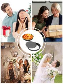 1pc Tart Pans With Removable Bottom,Non Stick Round Fluted Edge Quiche Pans Cake Pans For Baking Pizza Fruit Mousse Dessert,Removable Bottom Quiche Pan,Nonstick Round Pie Pans,Apple Pie Baking Tray,Banana Pie Baking Tray,Pizza Baking Tray With Bottom,Chocolate Pie Baking Tray,Round Tart Pan - Black - View 9