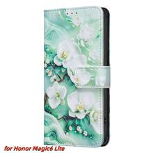 带卡槽的钱包保护套，适用于 MOTO/Honor/Infinix/VIVO - 粉花 - 查看 41