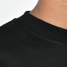 Camiseta Streetwear Masculina Preta Equipe de Mídias Modelo: Som Câmera e Adoração – Estilo e Fé com Propósito - Preto - Visão 6