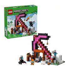 Serie LEGO Minecraft, conjunto de bloques de construcción adecuado para niños, regalo de cumpleaños - Pico clásico 21277 - Ver 2