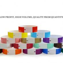 1000pcs/Set Waterproof Paper Wristbands, Colorful Arm Bands For Sports Events, Parties, Competitions, Concerts, Festivals, Club Activities, And Celebrations