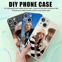 1 ốp lưng điện thoại cá nhân hóa theo yêu cầu, tương thích với Apple 16/15/14/13 Plus/Pro/Max/Pro, chất liệu TPU màu đen chống sốc, thích hợp làm quà tặng Giáng sinh/Lễ Tạ ơn/Halloween/Ngày lễ Tình nhân/Lễ Phục sinh/cho bạn trai/bạn gái/bạn gái/gia đình/bạn bè. Có thể tùy chỉnh ảnh cá nhân, hình hoạt hình, nhân vật game, người nổi tiếng, v.v. Phiên bản quốc tế, không phải phiên bản nội địa. - màu đen - Xem 4