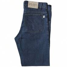 World JSM Silver Pantalón Vaquero Mezclilla Tela 14 Onzas Gruesa Mundo Silver - Verde Oscuro - Ver 1