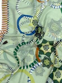 1pc Muslim Women's Versatile Cute Delicate Spring/Summer New Arrival Sweet Retro Pink Series Sunscreen Shawl Scarf - Multicolor - View 8