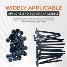 Nylon Universal Cable Tie Buckle,100-300 PCS Pin And Button Zip Ties Self-Locking - 100 PCS - View 9