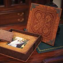 20pcs Metal Corner Guards, Metal Book Corner Protectors, Hollow Carved Retro Corner Decorations, Suitable For Tabletop Edges, Jewelry DIY Boxes, Craft Decorations - Multicolor - View 8