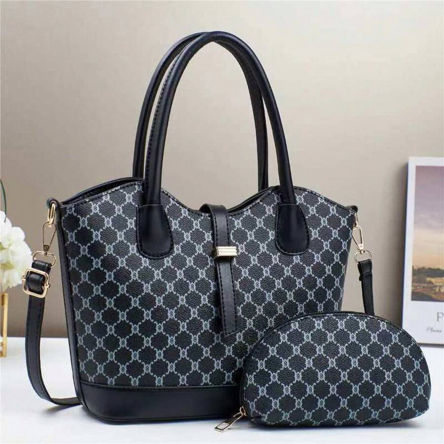 Women Top Handle Bags - 咖啡 - 查看 1