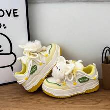 Kids Sneakers - 米黃[主圖款] - 查看 4