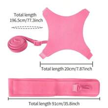 1 Volleyball Trainer - Unisply-Use Nylon Single-Person Service And Throwing Knife Trainer, With Elastic Band, Adjustable Belt, Finger Extender And Ball Stand - Perfect For Beginners And Professionals, And Ideal As A Thanksgiving And Christmas Gift