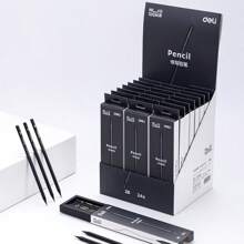 8/10/20/30/50pcs Graphite HB Pencil, Hexagonal Pole Exam Pen For Primary School Students, Sketch Pencil For Art Students, Clear Handwriting, Smooth Writing, Nib Is Not Easy To Break, Sketch, Painting, Writing Essentials, Pure Black Pencil,