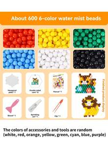 Magic Water Beads DIY Set - Children's Creative Handmade Toys, Ideal Christmas Gifts For Boys And Girls, Preschool Concentration Training Toys, A Perfect Gift - Multicolor - View 14