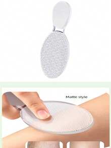 1/2/3 件纳米玻璃脚锉 - 无味，双面去角质，用于平滑脚手架，指甲修整工具 - 彩色 - 查看 12