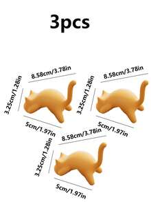 1pc/2pcs/3pcs/5pcs黑白黄粉猫背包挂钩书桌桌边挂钩无痕不挂袋小学生多功能背包打孔 - 彩色 - 查看 23