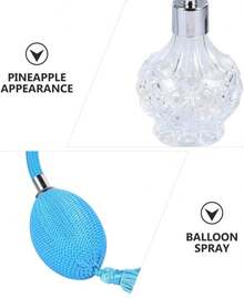 100ml Glass Perfume Bottle Mist Spray Bottle Travel Refillable Sprayer Airbag Perfume Sprayer Fragrance Perfume Bottle