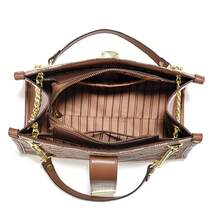 Women Tote Bags - AHR棋盤格-卡其 - 查看 6