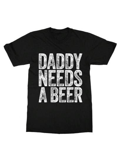 Beer Lover Graphic T-Shirt, Funny Beer Tee, Perfect Father's Day Gift, Casual Fashion Unisex Top