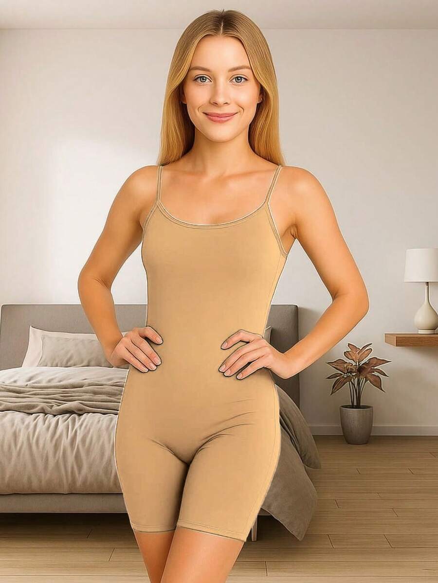 Macaquinho Segunda Pele Redutor Medidas com Compressão