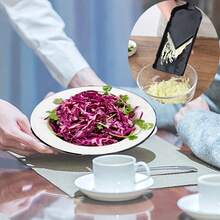 Multi-Functional Manual Cabbage Shredder - Plastic Vegetable Cutter For Slicing, Shredding, Salad Prep Tool, RV Kitchen Stovetop Accessory, Available In Multiple Colors - Multicolor - View 6