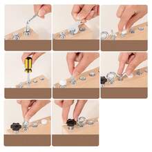 Kids Educational Nut & Bolt Matching Game Toy, Suitable For Boys/Girls Fine Motor Skills & Focus Training Playset - Multicolor - View 7