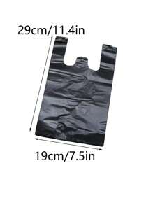 100 Stück/200 Stück/400 Stück Plastiktüten, Einweg-Müllbeutel geeignet für Büro, Auto, Rückkehr zur Schule, Schreibtisch, Küche, Badezimmer, Zuhause, Haushaltsbedarf