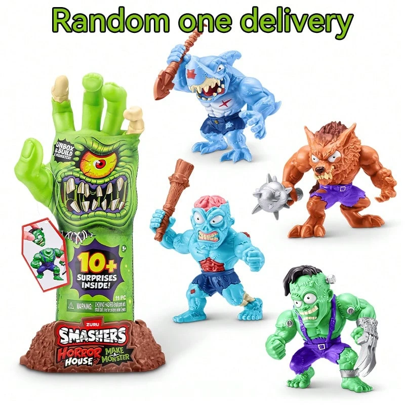 ZURU Huevo 'Smashers' Casa del Terror para diseccionar, juguete de huevo rompible para niños (estilo aleatorio)
