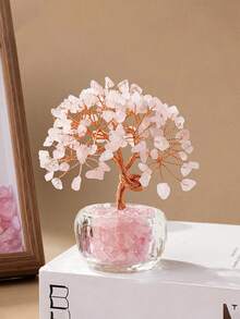 粉紅色透明底座