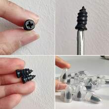 60 Pcs Tire Repair Rubber Nails - Tire Repair Nails, Tire Repair Rubber Screws. A Fast Tool For Self-Service Tire Repair, These Vacuum Tire Repair Rubber Nails Are Suitable For Puncture Repair Of Car And Motorcycle Tires. - 60 件 - 查看 2