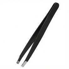 2 Pieces Of Stainless Steel Eyebrow Tweezers - Professional Makeup Tools For Home And Beauty Salons - Precise Hair Removal And Plastic Surgery - Random - View 8