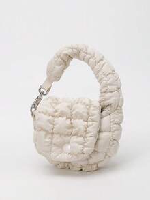 HAILIAN 1 件时尚迷你小包褶皱云包超迷你吊坠包多功能零钱包零钱包耳机包迷你小包多种颜色可选。女士钱包迷你钱包钱包钱包零钱包 - 彩色 - 查看 22