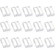 Acrylic Name Card Slot Stand Holder, Transparent, Acrylic Stands Clear Place Card Holders,Acrylic Card Display Stand For Wedding Table Number