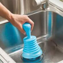 Sink Pipeline Dredger Kitchen Toilet Drain Plungers Bath Sink Power Pipe Dredging Tool Suction Cup Plug Toilet Bathroom Tools