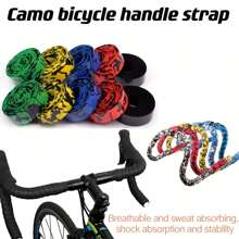 6 piezas Este conjunto de cinta de manillar antideslizante y con amortiguación reforzada es un cambio de juego para ciclistas. La superficie antideslizante asegura que sus manos se mantengan firmemente en su lugar, incluso durante recorridos intensos o en condiciones húmedas. El diseño reforzado proporciona una excelente absorción de impactos, reduciendo las vibraciones de la carretera y minimizando la fatiga de las manos.