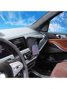 Easypie Selection 1 Piece Car Car Station Mobile Phone Sun Screen Cover New Vertical Sunshade Instrument Panel Mobile Phone Sun Screen Cover Mobile Phone Does Not Get Hot, Car Dashboard Vertical Anti-Glare Mobile Phone Sun Visor - one-size - View 5