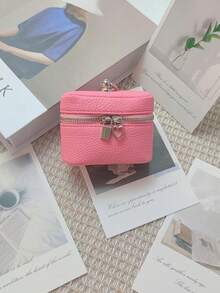 1 迷你零钱包 可爱包 钥匙包 口红包 汽车钥匙包 适合日常旅行佩戴 可挂在包上的吊坠 女士包 女士钱包 迷你钱包 钱包 零钱包 钱包 腕包