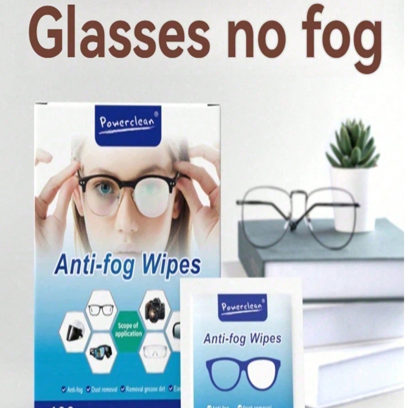 50/100pcs Anti-Fog Lens Wipes. Disposable Eyeglass Cloth, Specially For Women's Glasses, Quick-Drying Lens Cleaning Wet Wipes. Suitable For Swimming Goggles, Ski Masks, Cameras, Phones, Computer Screens, Light Bulbs Cleaning, Ideal For Home And Travel, Convenient Single Packaging.