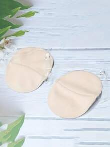 2 piezas Almohadillas de ejercicio ajustables - Tirantes transparentes para los hombros, transpirables y lavables, adecuadas para correr, yoga, fitness, oficina - Poliéster, accesorios de yoga, protección de axilas, empaque sencillo, almohadillas reutilizables