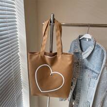 Women Tote Bags - 棕色 - 查看 2