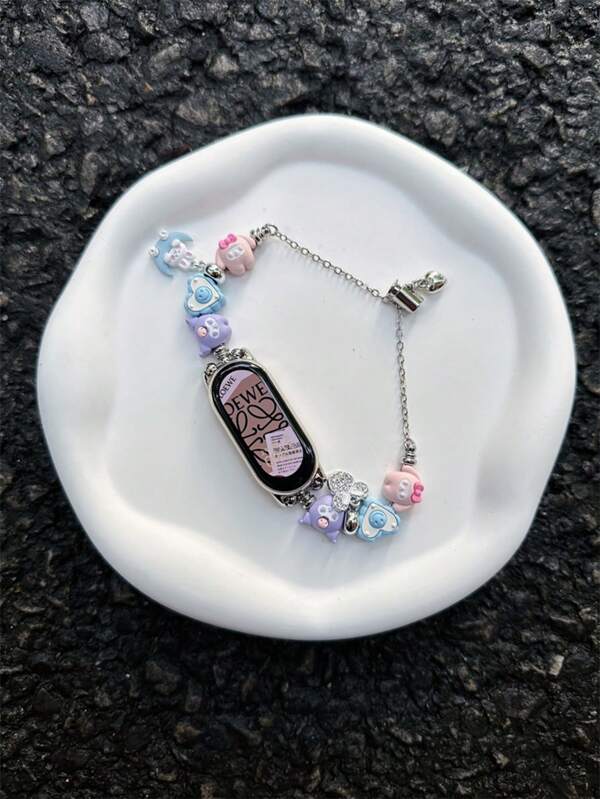 Sanrio Sanrio 1 Female Summer Vacation Style, Cute Kuromi Melody Strap, Suitable For Band 8 Pro/9 Pro,8/8 NFC/9/9 NFC/10/10 NFC, For Redmi Watch4/Watch5