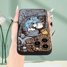 Estilo gótico creativo y minimalista, diseño de castillo de ensueño, incluyendo dragones y princesas.Funda de teléfono clásica personalizada, elegante y minimalista, resistente a las manchas y duradera, adecuada para  17/17 Pro/17 Pro Max/17 Air/ 16/16 Pro/16 Pro Max/16 Plus/ 15/15 Pro Max/15 Pro/15 Plus/ 14/14 Pro/14 Plus/14 Pro Max/ 13/13 Pro/13 Pro Max/12/12 Pro/12 Pro Max/11/11 Pro/11 Pro Max/XR/X/XS/XS Max. Es el regalo de cumpleaños perfecto para novias, novios, esposos, esposas, amigos o para uno mismo, innovador y a la moda, adecuado tanto para hombres como para mujeres.Funda de teléfono mate y a prueba de golpes (regalo ideal para el Día de la Madre) - Multicolor 1809 - Ver 9