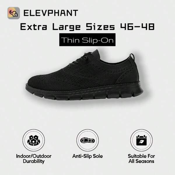 Herren rutschfeste Sommer Lao Beijing Stoffschuhe - atmungsaktiv, geruchshemmend, dünne Slip-Ons Größe 46-48, vielseitig