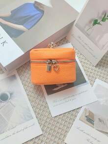 1 迷你零钱包 可爱包 钥匙包 口红包 汽车钥匙包 适合日常旅行佩戴 可挂在包上的吊坠 女士包 女士钱包 迷你钱包 钱包 零钱包 钱包 腕包