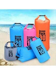 1 pezzo Borsa impermeabile in materiale PVC con motivo a , adatta per sport all'aperto, borsa multifunzionale impermeabile, portatile per imitazione, rafting, conservazione multiuso all aperto