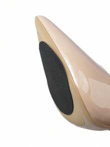 10/6/2 Piezas Almohadillas antideslizantes para tacones altos Suelas de goma autoadhesivas Almohadillas de goma para la parte delantera del pie Insertos de zapato silenciosos para zapatos casuales