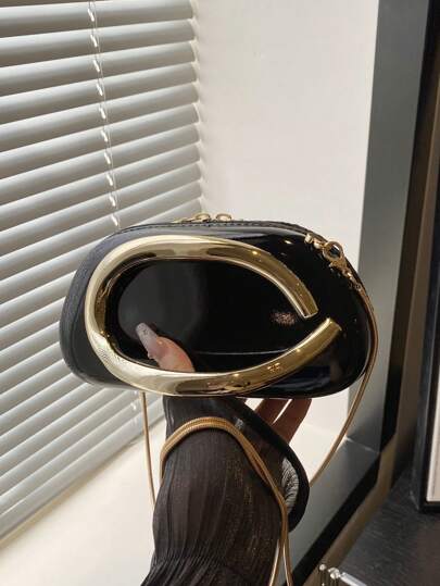 Snygg kuvertväska i PU-läder, perfekt för alla hjärtans dag. Bekväm och moderiktig, en elegant handväska, ett personligt presentval, accessoar 2025, modern stil lämplig för alla tillfällen, prisvärd lyxig känsla, rebellisk festväska, perfekt för fester, bröllop, galor, middagar/banketter, en elegant damväska