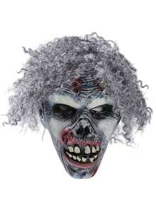 Halloween Haunted House Escape Room Props, Zombie Horror Latex, Funny And Funny Faces, Clown Masks