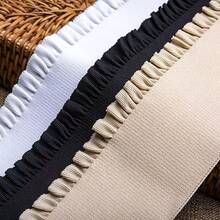 2 Yards DIY Clothing Lace Elastic Band, Waistband Stretch Ribbon - Suitable For DIY Dresses, Clothes, Pants, Shoes, And Hats Decoration - Multicolor - View 4