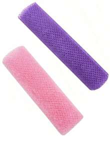 Afrikansk badsvamp, afrikansk mesh lång nätbadsvamp, exfolierande dusch, kroppstvätt, ryggskrubb, kroppsskrubb, svamp, slät hud, kroppsskrubb, mycket lämplig för daglig användning