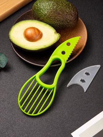 1pc Avocado Diced Corer, Kiwi Splitter, Avocado Dice Corer, 3-In-1 Avocado Slicing Tool,Vegetable Fruit Tools,Kitchen Items,Cutter,Food,Salad,Decor,Storage,Party,Birthday.