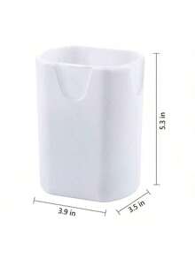 1 件装土豆和炸薯条切割机一步式炸薯条蔬菜水果切片机厨房小工具 - 白色 - 查看 5